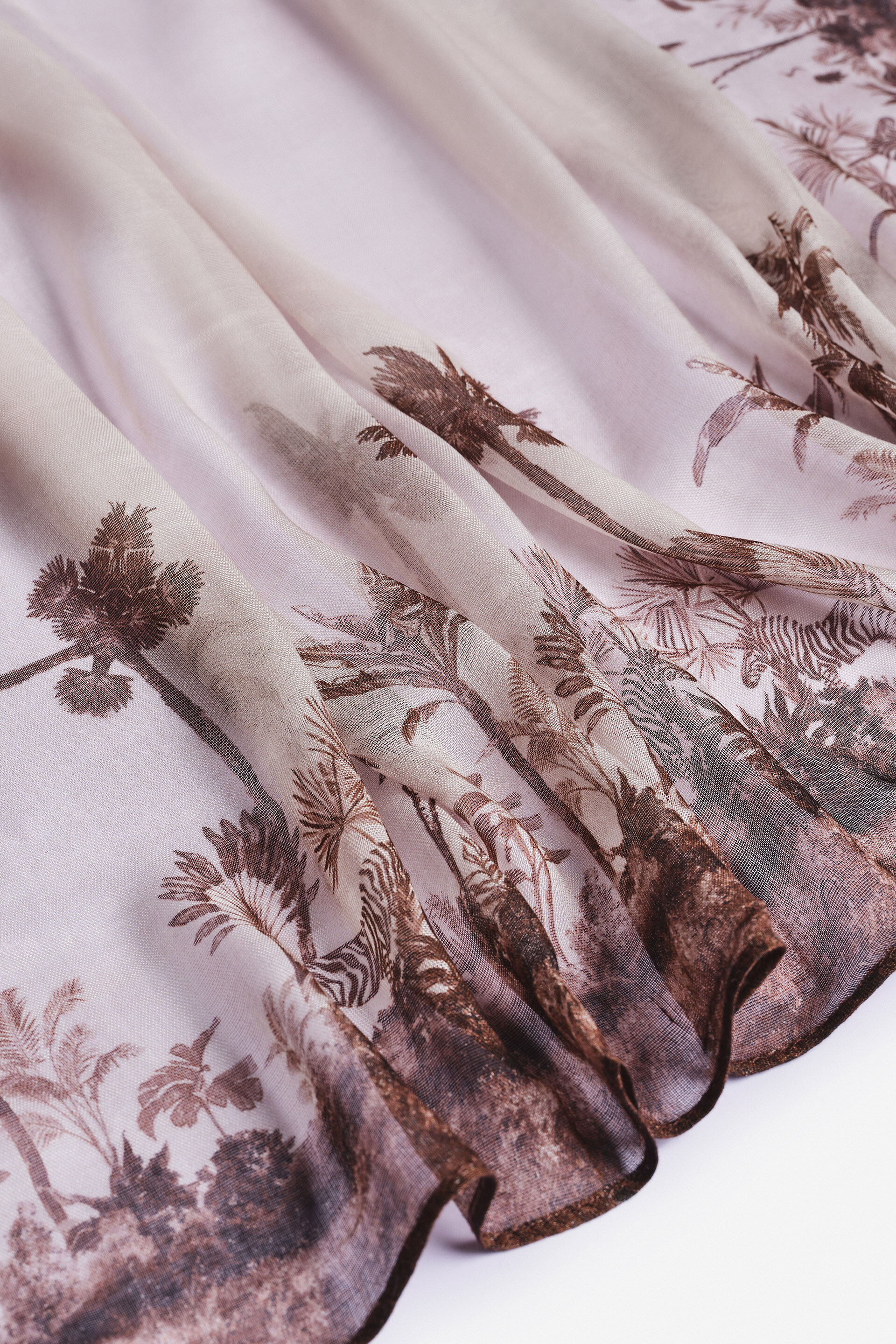 Brown Mist Modal Scarf, , image 2